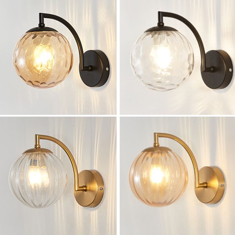 Style moderne Global Mall Lighting Glass Salon Room Wall Éclairage d'éclairage