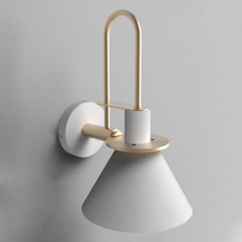 Accesorio de iluminación de pared nórdica Diconce de luz de pared de metal para dormitorio