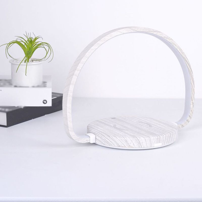 Nordic Style Linear Table Lamp Touching Switch LED Desk Lamp for Bedroom
