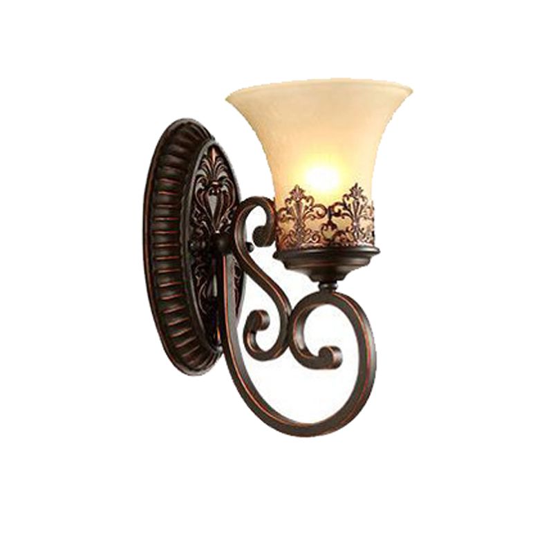 Geometric Shape Glass Vanity Sconce Light Modern Vanity Mirror Lights in Black