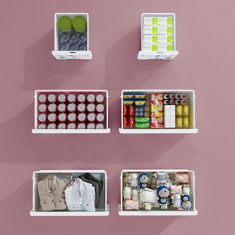 Contemporary Wardrobe Plastic Bedroom Wardrobe Closet with Drawers