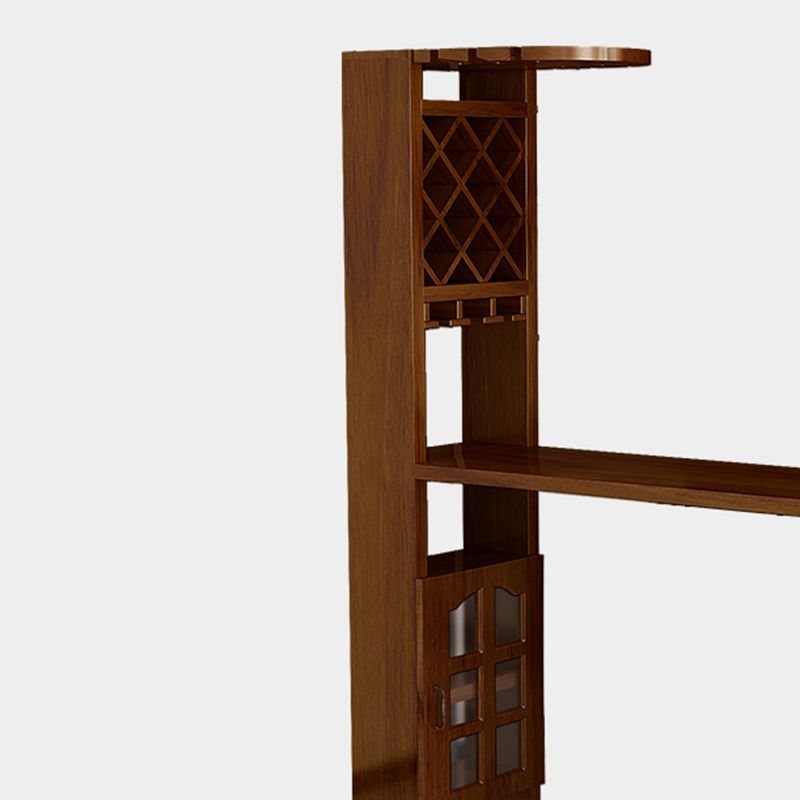 Modern Solid Wood Rectangle Bar Height Pub Table for Living Room