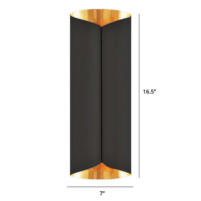 Rolvorm Metalen wandlamp SCONCE POSTMODERN 2-BULB WANDELE MOUS LIMMTER VOOR TRAMEN