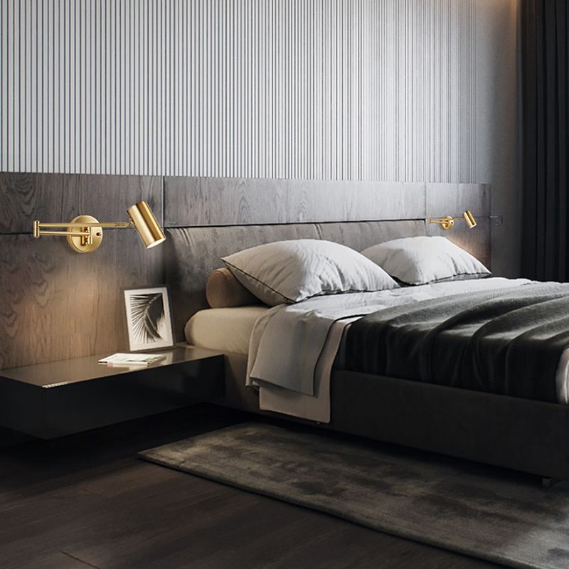 Living Room Wall Sconce Simple Adjustable 1 Light Wall Mounted Light Fixture