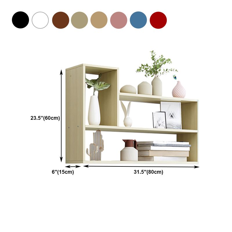 Wall Mounted Bookshelf Scandinavian Style Bookcase for Home Study Room