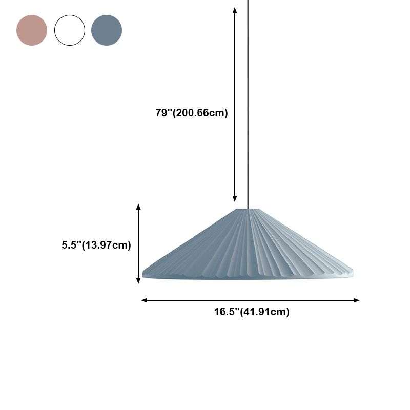 Geometric Shape Resin Hanging Light Nordic Macarons 1 Light Hanging Mounted Lights