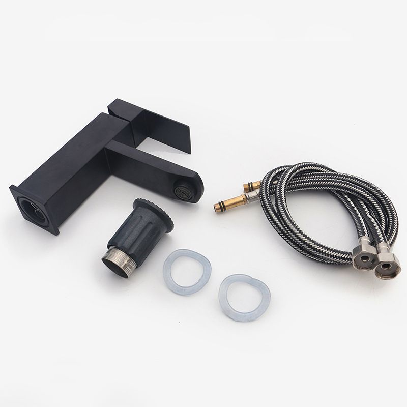 Basic Centered Lavatory Faucet Solid Color Faucet Vessel Sink Bathroom Faucet