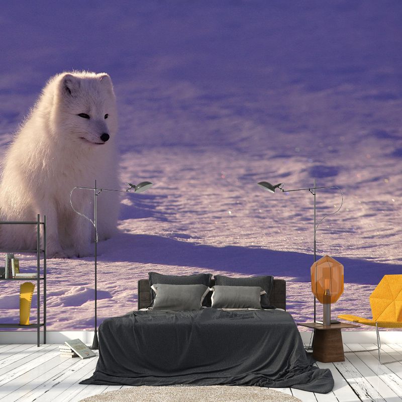 Wolf Animal Wall Art for Living Room Bedroom Home Decorations, Stain Resistant