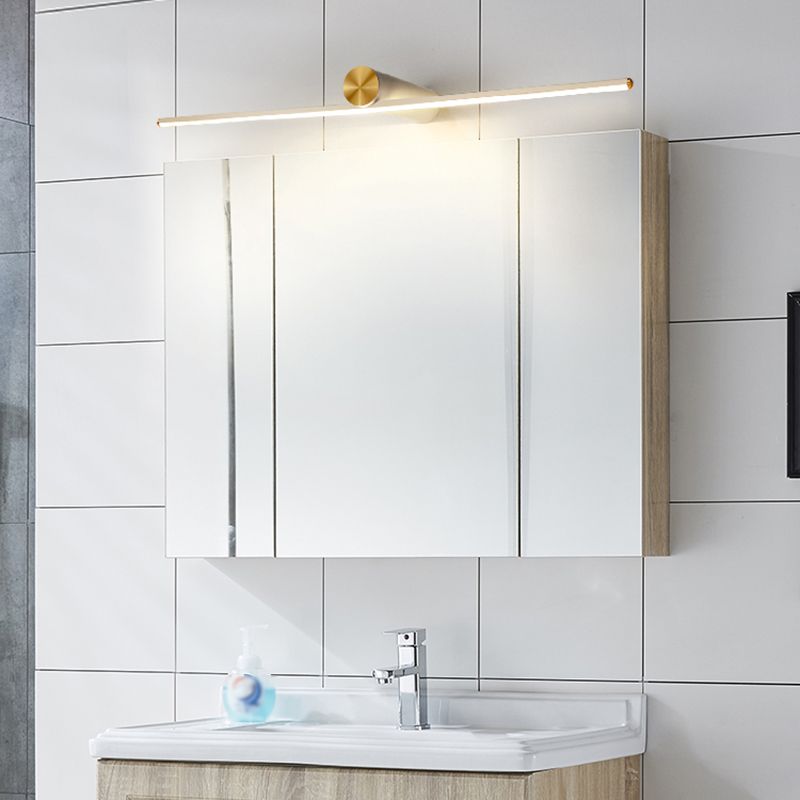 Luz de tocador de aluminio moderno 1 Luz de espejo LED LED Light para baño