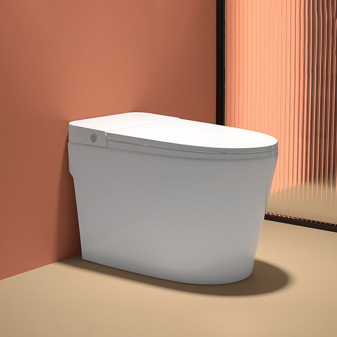 Modern Siphon Jet Toilet Bowl Floor Mount Bidet Toilet with Seat for Bathroom