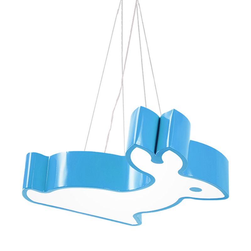 LABBIT SOIR SOIR PLAFICATION ACRYLIQUE LED PENDANT LED PENDANT EN ROUGE / BLEU / Jaune