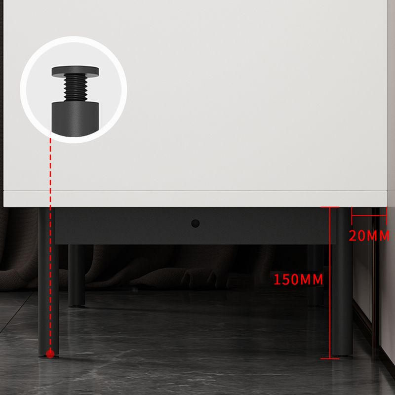 13.65-inch W Modern Storage Chest Dresser Manufactured Wood Storage Chest