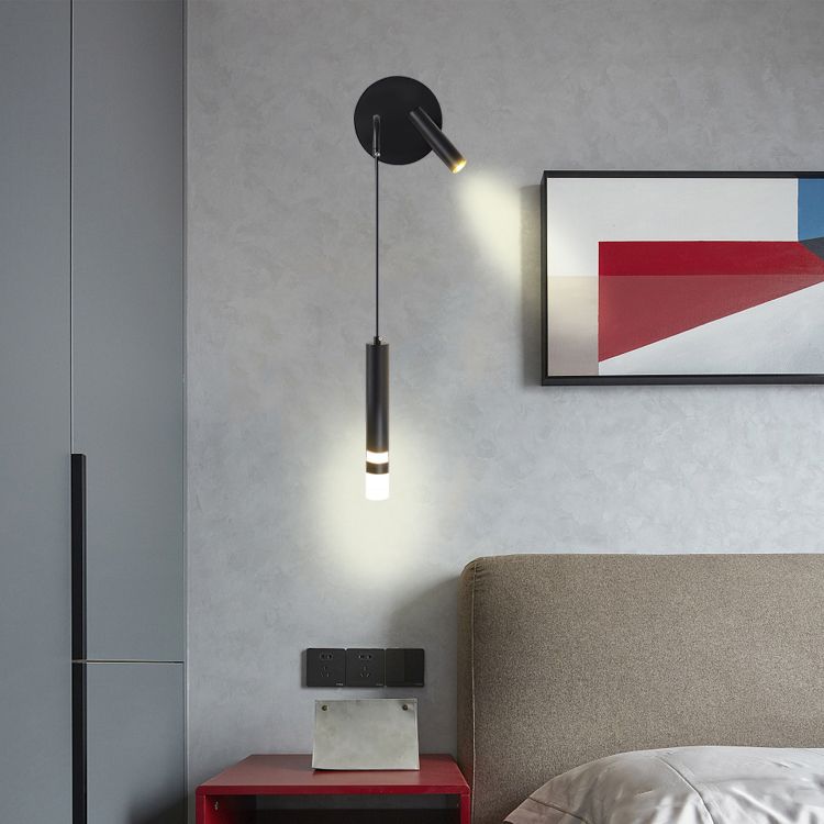 Moderne Wandmontage Lampe Nordic einfache LED -Wandleuchte Leuchte für Schlafzimmer