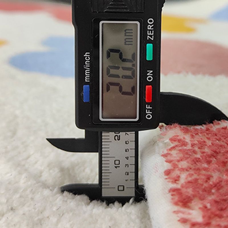 Tapis de tapis de zone lavable à la mode à la mode à la mode à la mode avec support sans glissement