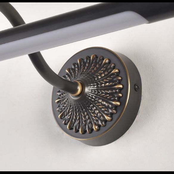 Linear Shower Room Wall Lighting Fixture Metal LED Simplicity Wall Mounted Light