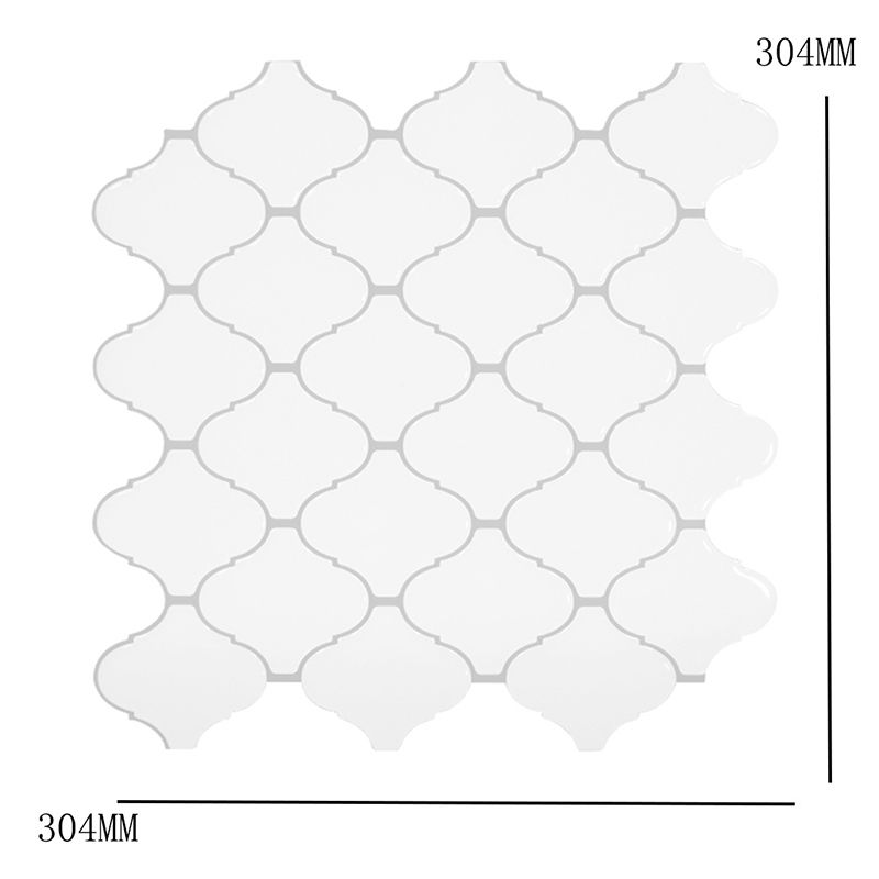 Beige Quatrefoil Pattern Wallpapers Geometric Modern Peel and Stick Wall Art for Home