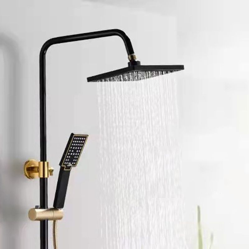 Modern Adjustable Swivel Shower Metal Shower Head Shower Faucet on Wall