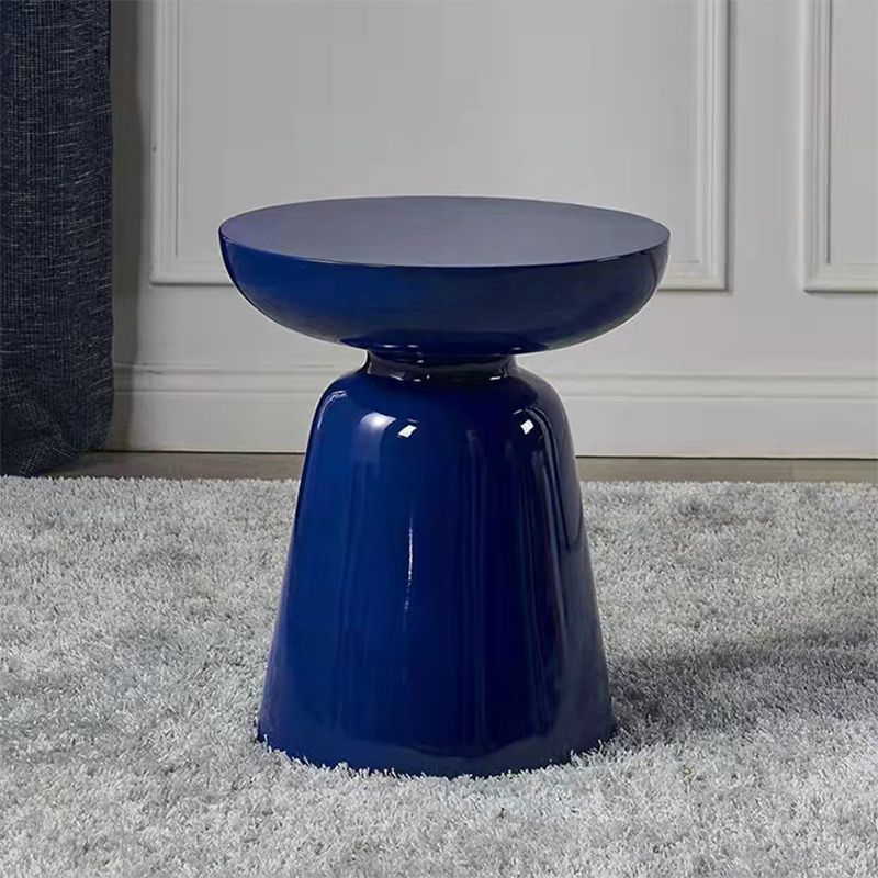 15.75" W x 15.75"D  x 17.72" H Side End Table Round Pedestal Side Table