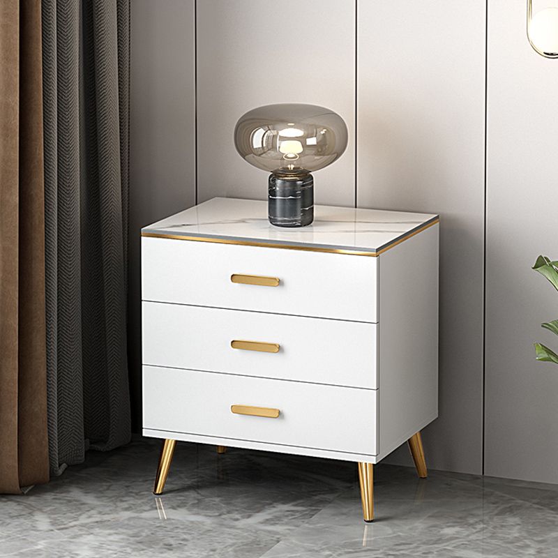 Modern Rectangle Accent Chest Wood Soft Close Drawers Storage Cabinet