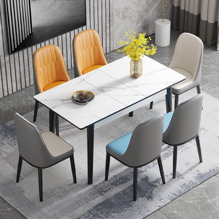 Contemporary Style Furniture Rectangle 4-foot Dining Site Table for Home