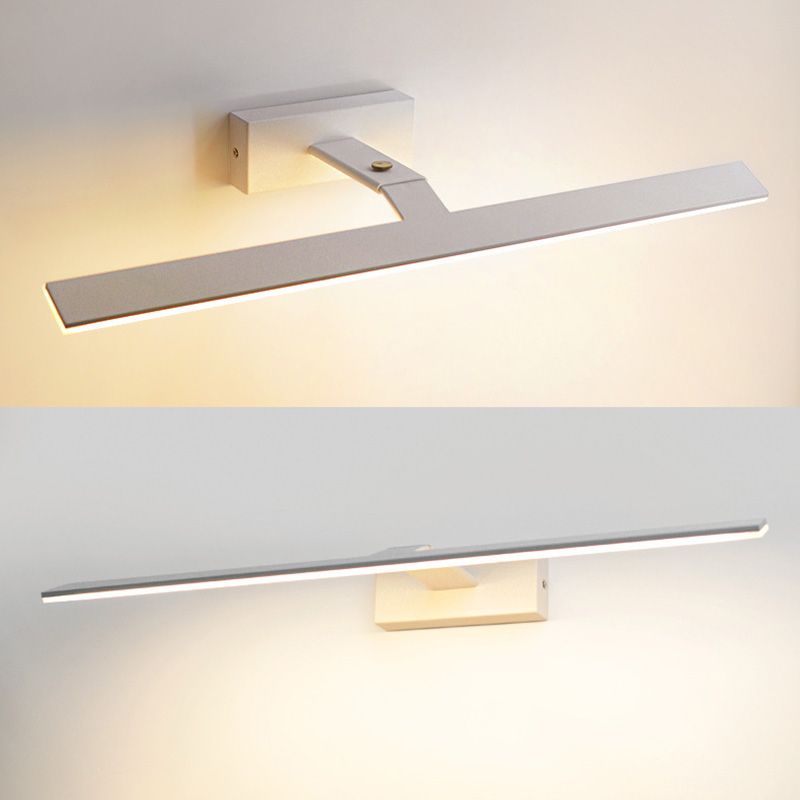 Strip Metal Wall Mounted Vanity Lights Modern Vanity Lighting Fixtures for Bathroom