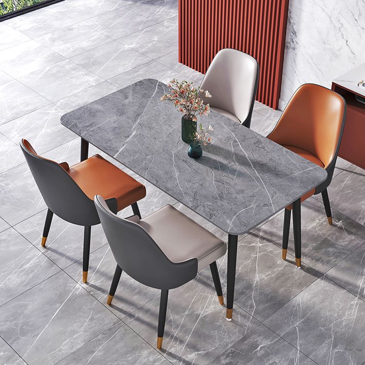 Contemporary Parsons Dining Chair Upholstered Side Chair for Dining Room