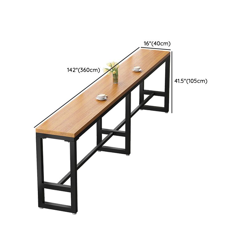 Industrial Style Bar Set 1/4/7/13 Pieces Solid Wood Rectangle Pub Dining Set