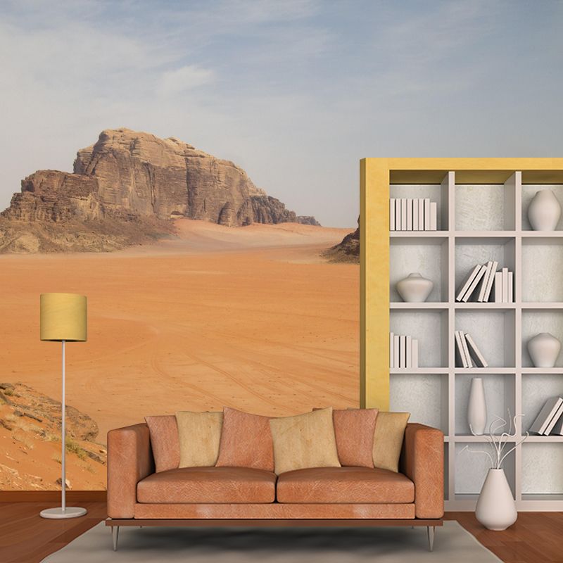 Customized Huge Desert Mural Decorative Mildew Resistant for Living Room Bedroom