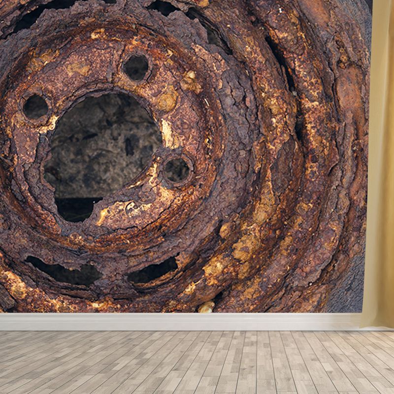 Metal Environment Friendly Decorative Mural Industrial Style Metal Wall Mural