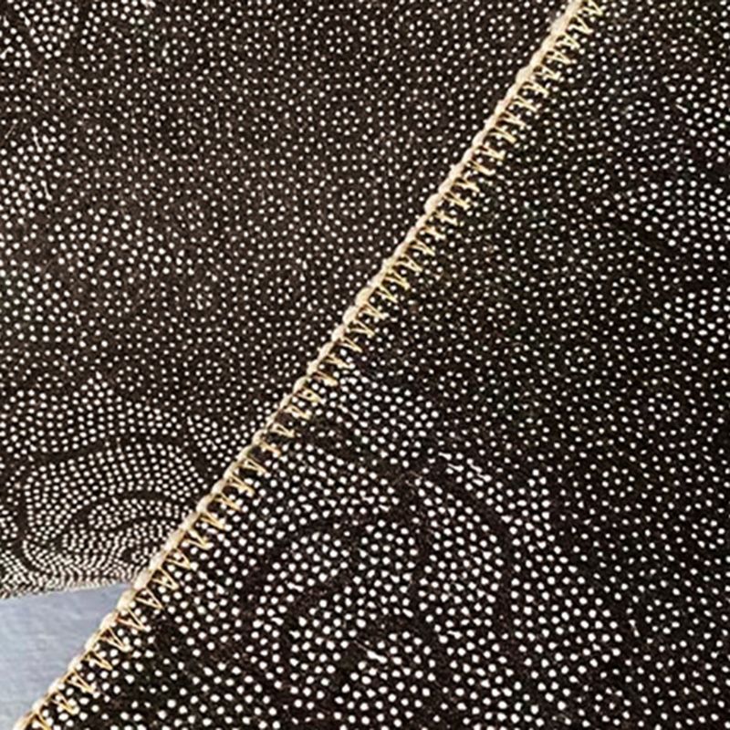 Gold Modern Carpet Polyester Graphic Carpet Non-Slip Backing Carpet Living Room