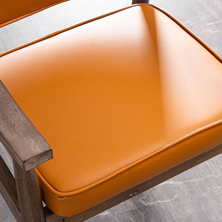 Chaise de salle à manger carrée en cuir contemporaine Open Danding Dining Sicater