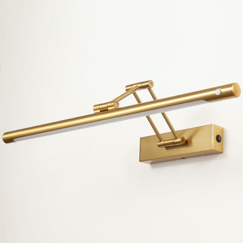 Minimalism Vanity Lighting Adjustable Wall Light Fixture with Metal for Bathroom