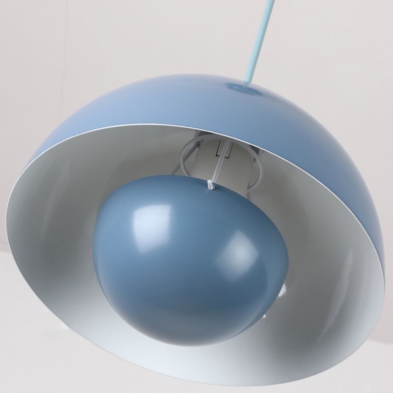 Moderner Stil farbenfrohe hängende hängende leichte kreative Metallanhänger -Beleuchtungsanlage