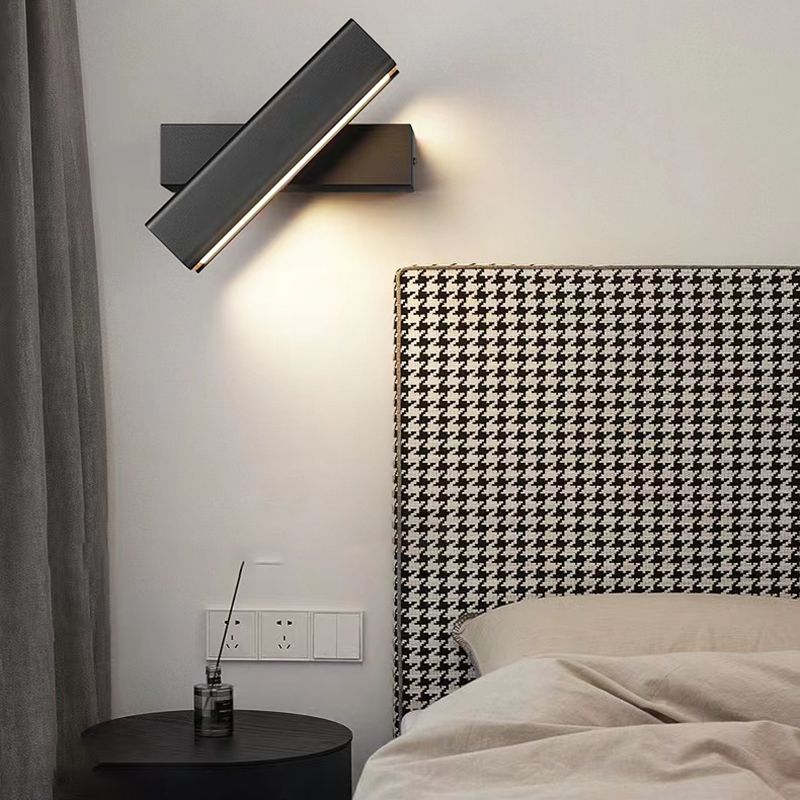 Metal Linear Sconces Indoor Contemporary 1 Light Wall Light Fixture