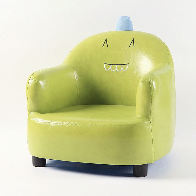 PU Chair 22.8" L x20.8" W x19.6 H Arms Included Chair for Living Room