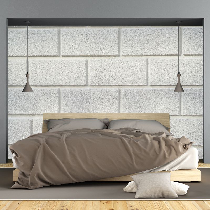 Ziegelwand-Wandbild, abnehmbare Vintage-Heimdekoration, Wandverkleidung für Haus