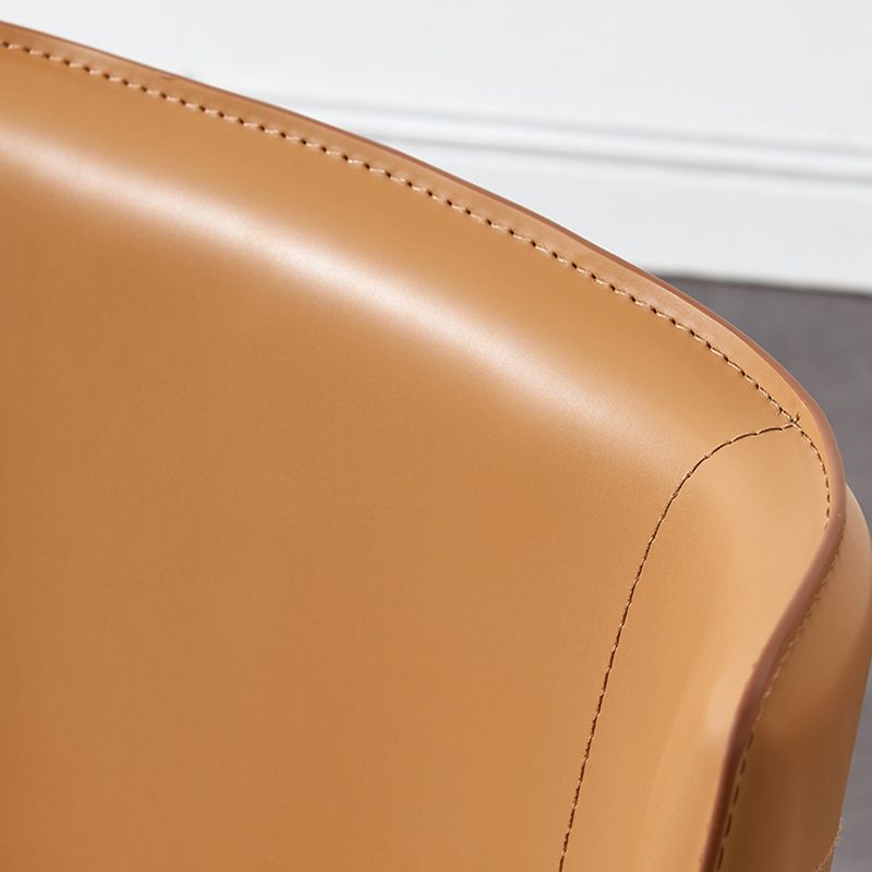 Contemporary Dining Side Chair Faux Leather Dining Chairs for Home