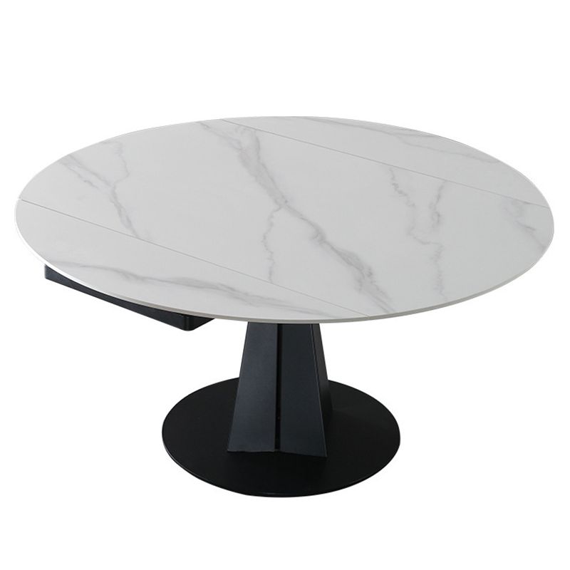 Modern Sintered Stone Dining Round Table Set 1/4/5/7 Pieces Dining Set