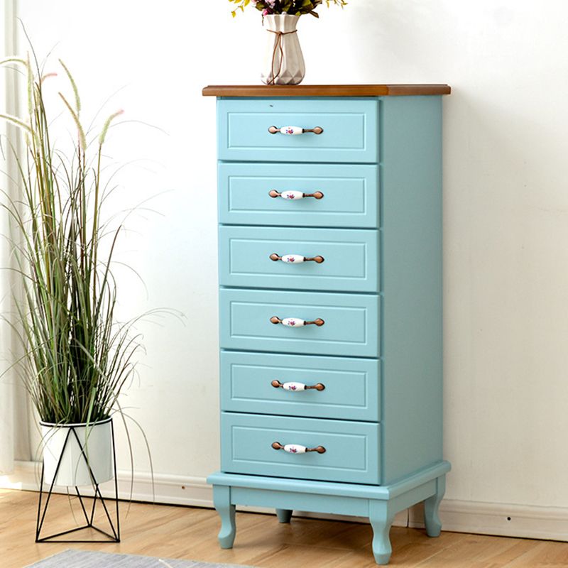 15.74" Wide Accent Chest with Drawers Solid Wood Chest with Cabriole Legs
