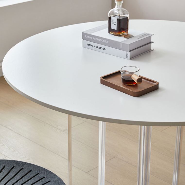 Modern Stone Table Round 3 Legs Base Dining Table for Kitchen