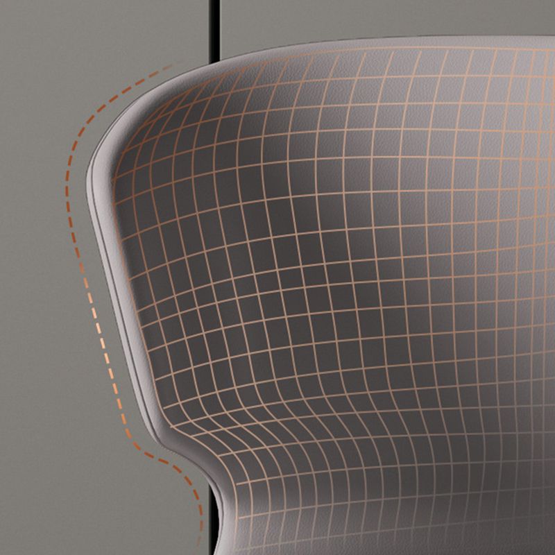 Kitchen Faux Leather Dining Chairs Home Side Chair with Upholstered