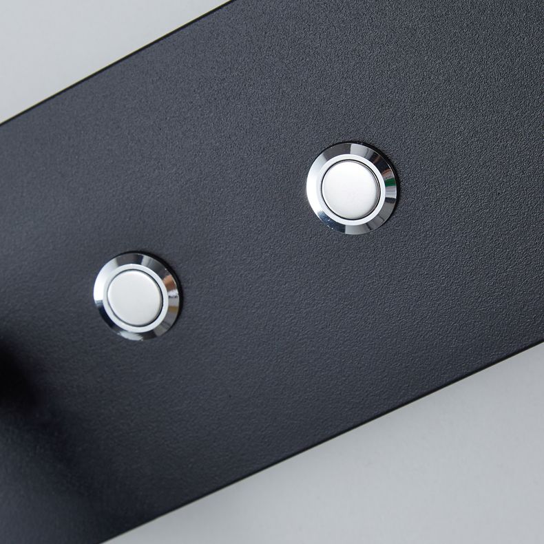 Rectangle Shape Metal Wall Lighting Ideas Modern Style Wall Mounted Light Fixtures