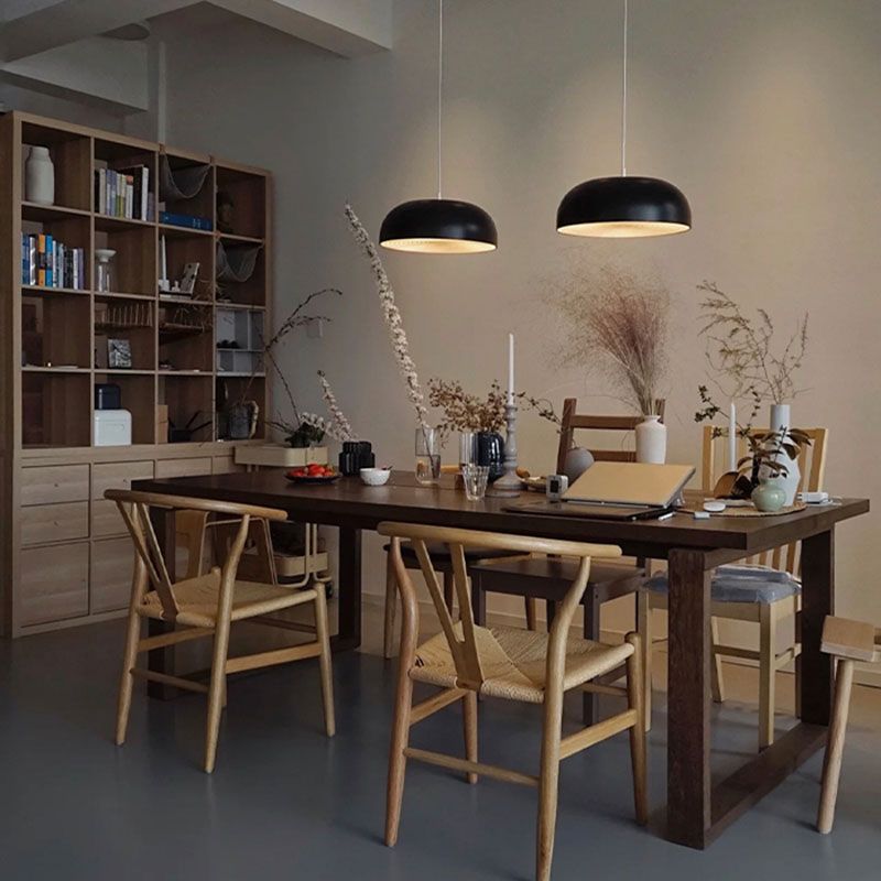 Simplicity Style Dining Room Table Brown Table for Home Kitchen