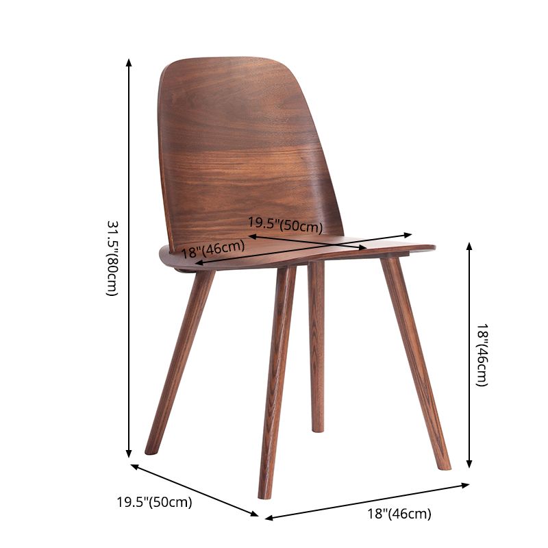 Chaise d'appoint en bois de style scandinave, chaise d'appoint multicolore pour salle à manger