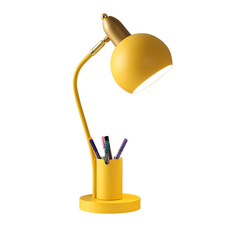 Macaron Simplicity Globe tafellamp Metallic nachtkastje lamp voor slaapkamer