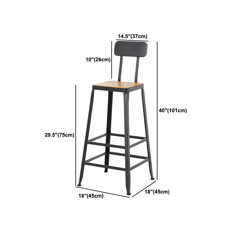 Industrial Footrest Table and Stool Set 1/2/9 Pieces Coffee Shop Bar Table Set
