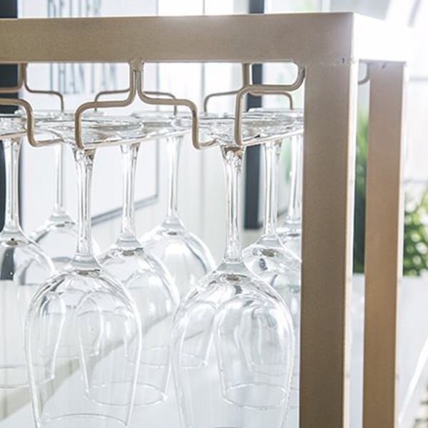 Rectangle Bar Table with High Stools Contemporary Style 1/2/3 Pieces Bar Table Set