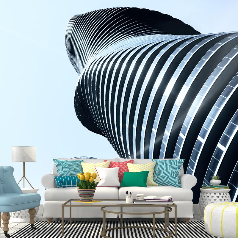 Wall Mural Horizontal Photography Architecture Mural Eco-friendly Wallpaper for Room