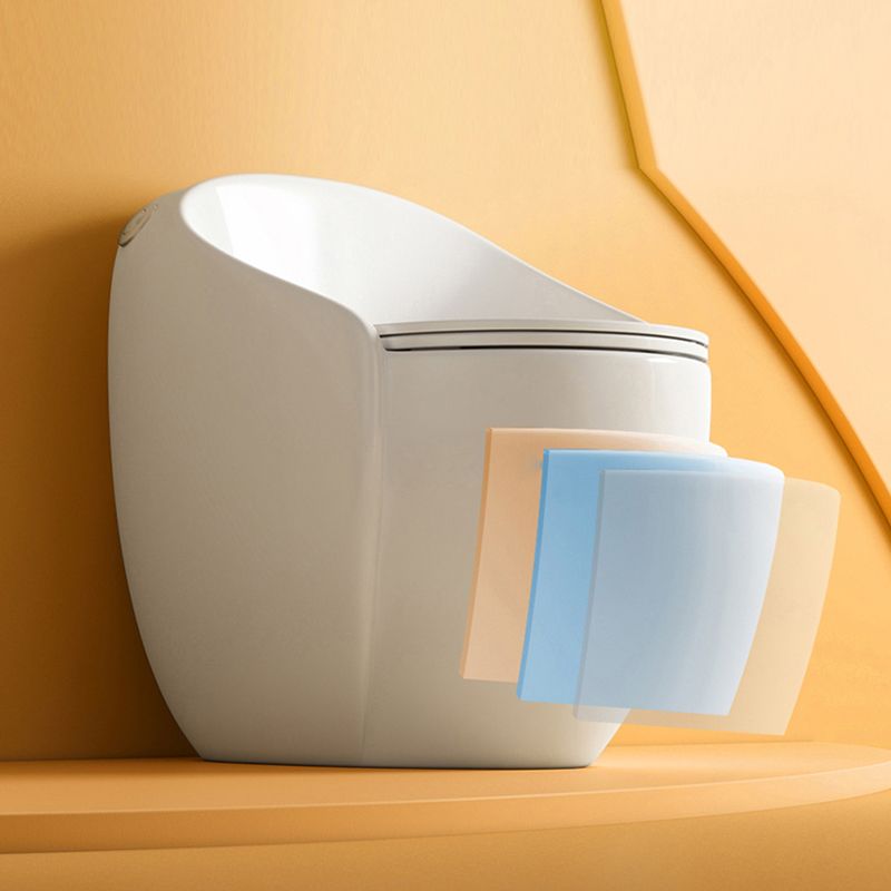 Contemporary Floor Mount Toilet Seat Included Urine Toilet for Bathroom