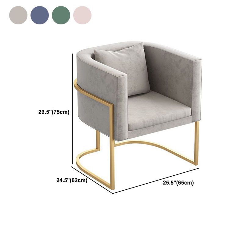 Fabric Sofa with Tuxedo Arm, 29.53 inch High for Living Room